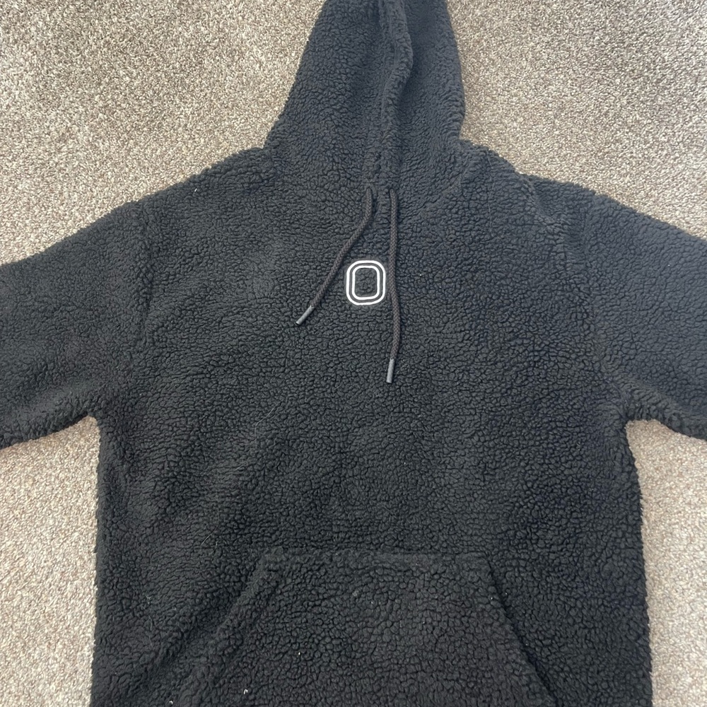 OVERTIME Fuzzy Sherpa Hoodie